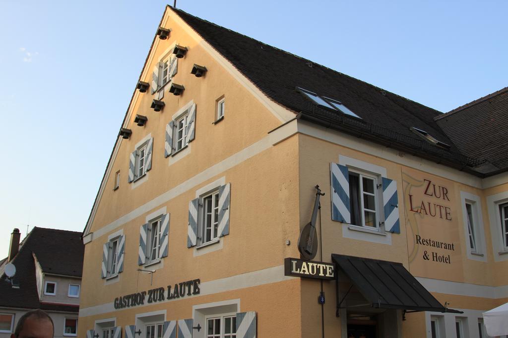 Hotel Garni Zur Laute Mindelheim Eksteriør bilde