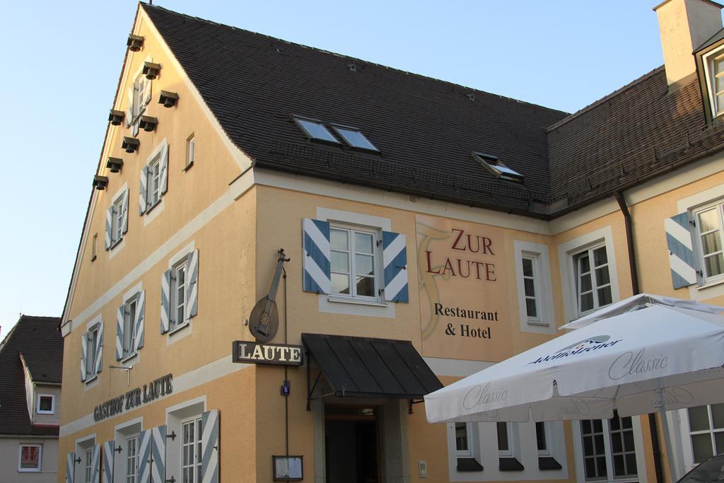 Hotel Garni Zur Laute Mindelheim Eksteriør bilde